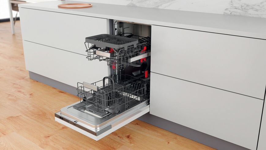 Посудомийна машина WHIRLPOOL WSIO 3T223 PCE X PowerClean Pro Технологія 6-те Чуття 45 см 588805 фото