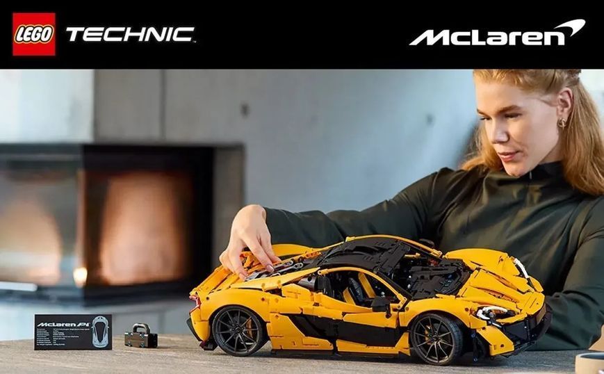 Авто-конструктор LEGO Technic McLaren P1 (42172) 613520 фото