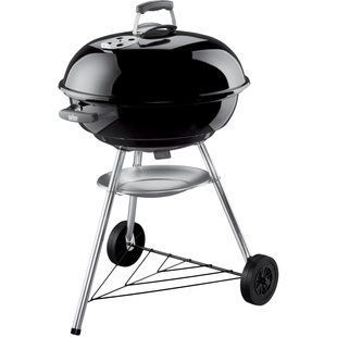 Гриль вугільний мобільний Weber Гриль Compact Kettle 57см 012457 фото