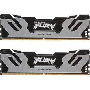 Пам'ять для настільних комп'ютерів Kingston FURY 96 GB (2x48GB) DDR5 6400 MHz Renegade Silver (KF564C32RSK2-96) 033868 фото