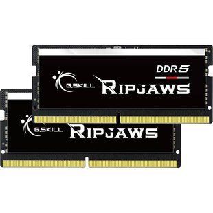 Пам'ять для ноутбуків G.Skill 64 GB (2x32GB) SO-DIMM DDR5 5600 MHz Ripjaws (F5-5600S4040A32GX2-RS) 033918 фото