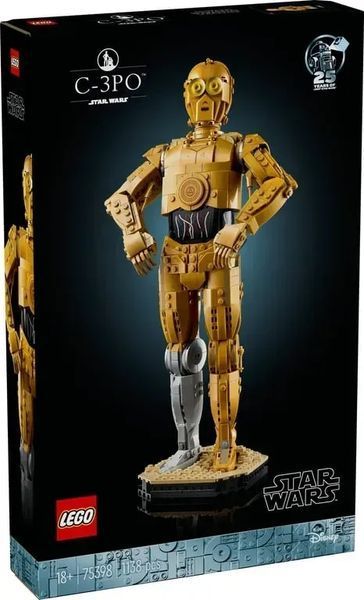 Блочный конструктор LEGO Star Wars C-3PO (75398) 613412 фото