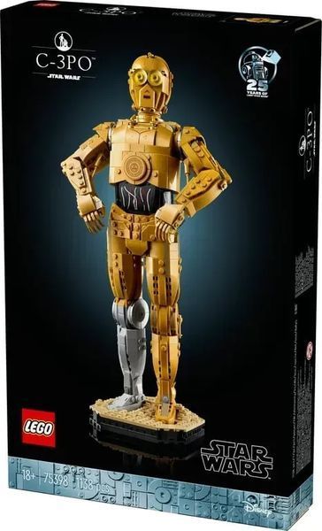 Блочный конструктор LEGO Star Wars C-3PO (75398) 613412 фото