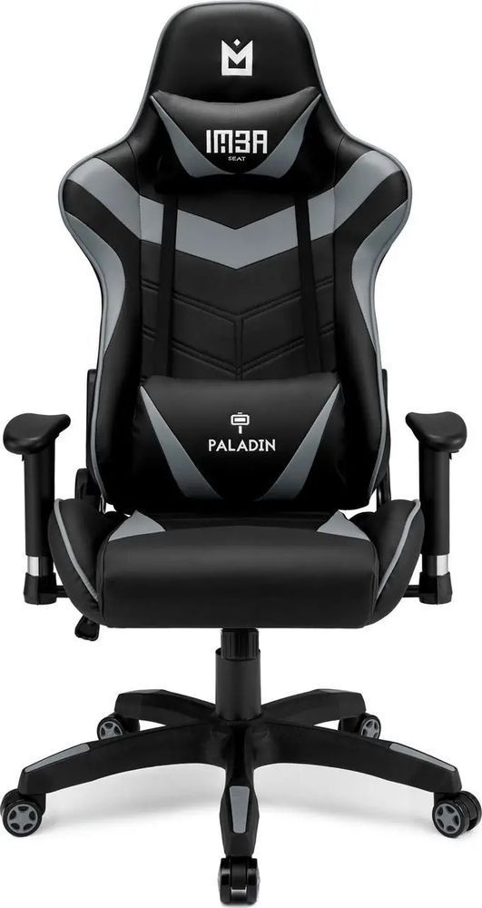 Компьютерное кресло для геймера IMBA seat Paladin gray 019055 фото