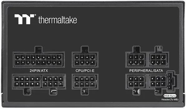 Блок живлення Thermaltake Toughpower GF1 ARGB 750W (PS-TPD-0750F3FAGE-1) 008542 фото