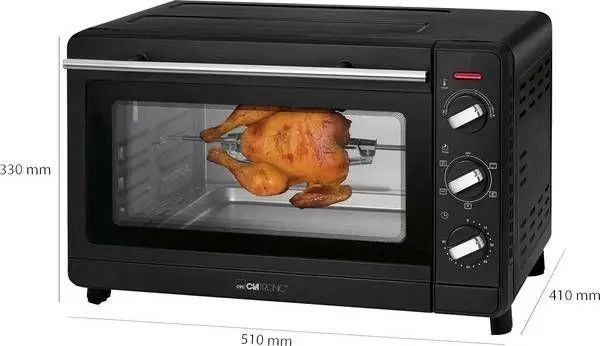 Духовка настільна Clatronic MBG 3728 Black 012416 фото