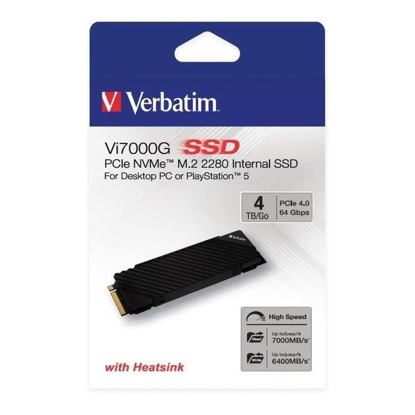 SSD накопичувач Verbatim Vi7000G 4 TB (49369) 001644 фото
