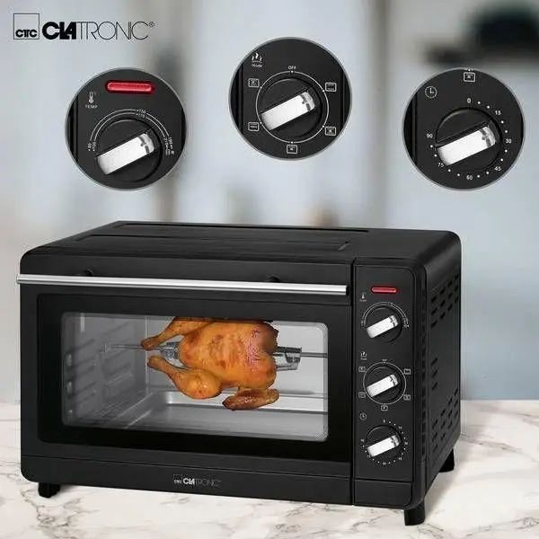 Духовка настільна Clatronic MBG 3728 Black 012416 фото