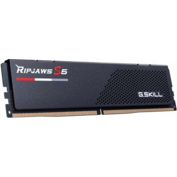 Пам'ять для настільних комп'ютерів G.Skill 32 GB (2x16GB) DDR5 5600 MHz Ripjaws S5 Black (F5-5600J4040C16GX2-RS5K) 027698 фото