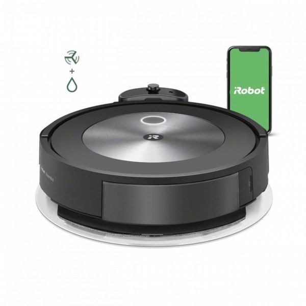 Робот-пилосос з вологим прибиранням iRobot Roomba Combo j5 036628 фото