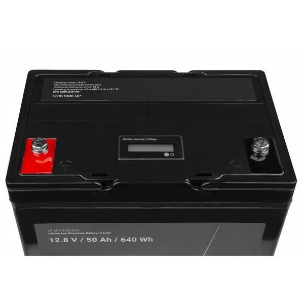 Акумулятор для ДБЖ Green Cell CAV06 LiFePO4 12.8V 50Ah 640Wh 000044 фото