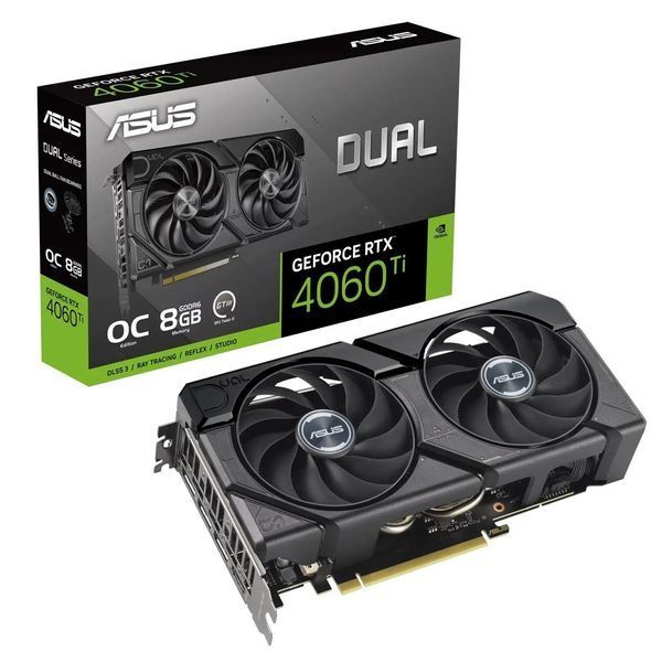 Видеокарта Asus Dual-RTX4060TI-O8G-EVO 008723 фото