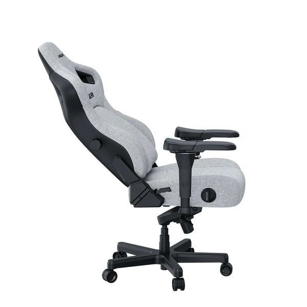 Комп'ютерне крісло для геймера Anda Seat Kaiser 4 L Gray Linen Fabric (AD12YDDC-L-20-G-CF) 578312ua фото