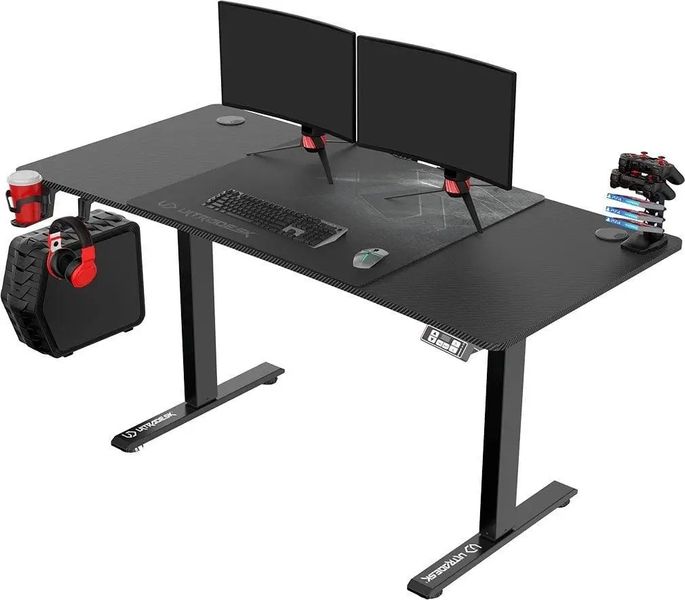 Геймерский игровой стол Ultradesk Level V2 (UDESK-LVA-BB) 322890 фото