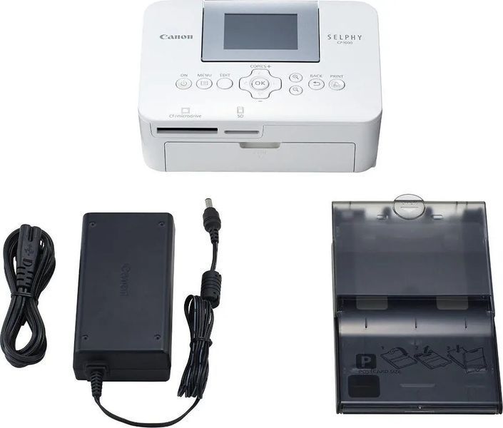 Принтер Canon SELPHY CP1000 White (0011C012, 0011C002) 037640 фото