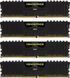 Пам'ять для настільних комп'ютерів Corsair 64 GB (4x16GB) DDR4 2666 MHz Vengeance LPX Black (CMK64GX4M4A2666C16) 026405 фото 1