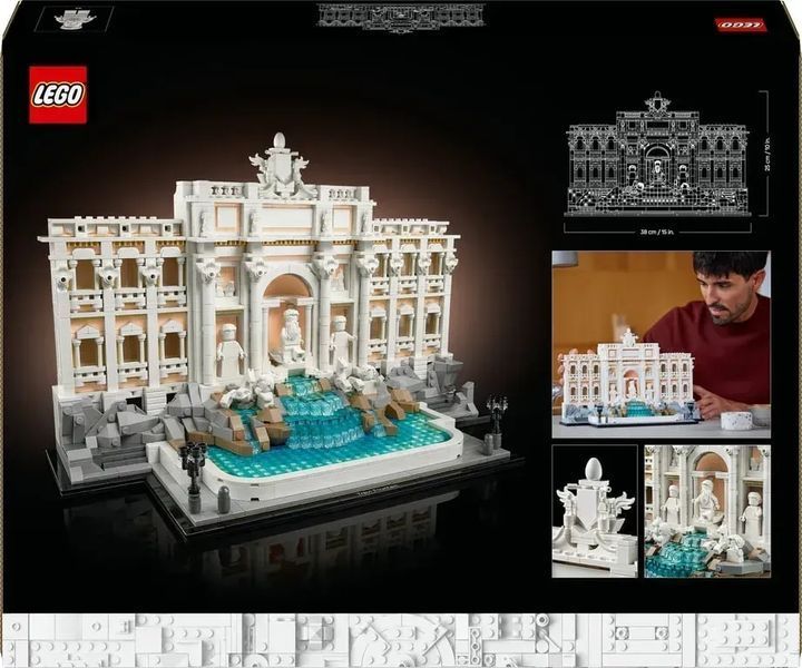 Блоковий конструктор LEGO Architecture Фонтан Треві (21062) 613418 фото