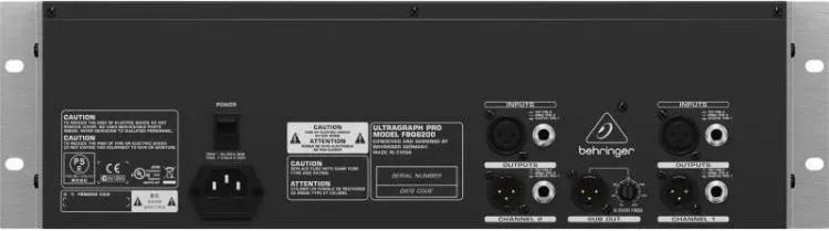 Еквалайзер Behringer FBQ6200 HD 605018 фото
