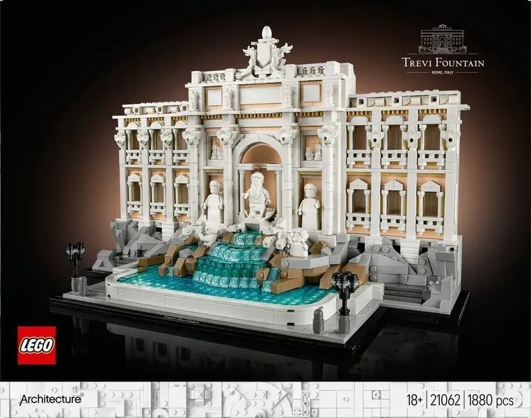 Блоковий конструктор LEGO Architecture Фонтан Треві (21062) 613418 фото