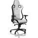 Компьютерное кресло для геймера Noblechairs Epic PU leather white/black (NBL-PU-WHT-001) 018583 фото 1