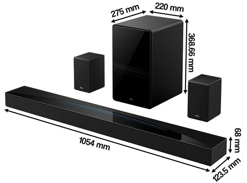 Саундбар TCL Q85H Pro 2081376 фото