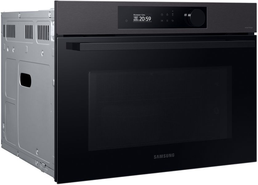 Піч SAMSUNG NQ5B5763DBB Електрична з мікрохвильовою піччю Графітовий матовий 706171 фото