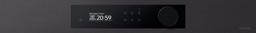 Піч SAMSUNG NQ5B5763DBB Електрична з мікрохвильовою піччю Графітовий матовий 706171 фото
