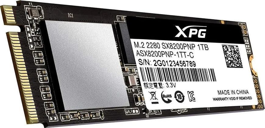 SSD накопитель Adata XPG SX8200 Pro 1 TB (ASX8200PNP-1TT-C) 229423 фото