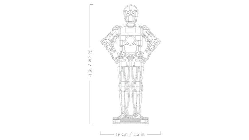 Блочный конструктор LEGO Star Wars C-3PO (75398) 613412 фото