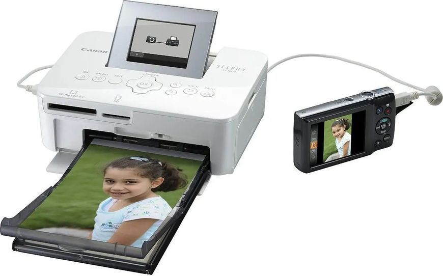 Принтер Canon SELPHY CP1000 White (0011C012, 0011C002) 037640 фото