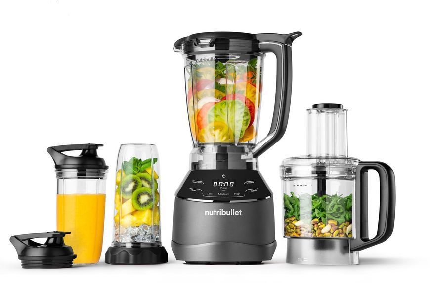 Блендер стаканний NUTRIBULLET Triple Prep System NBF580 Чорний 2039165 фото