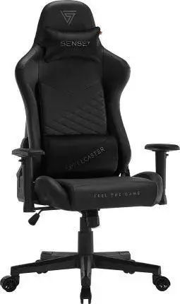Компьютерное кресло для геймера Sense7 Spellcaster Senshi Edition Black 019141 фото