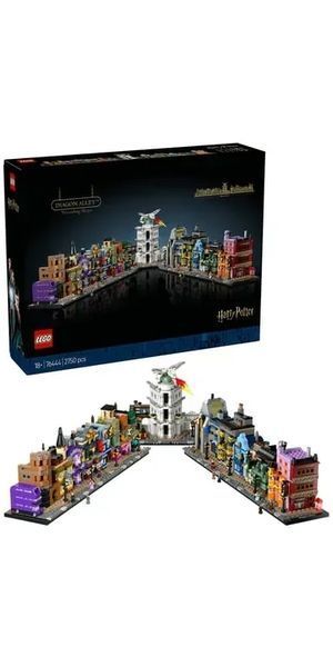 Блоковий конструктор LEGO Harry Potter Алея Діаґон Чаклунські крамниці (76444) 613448 фото