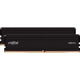 Пам'ять для настільних комп'ютерів Crucial 64 GB (2x32GB) DDR5 5600 MHz Pro (CP2K32G56C46U5) 027684 фото
