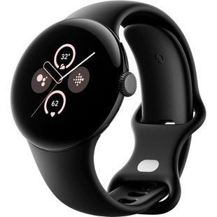Смарт-годинник Google Pixel Watch Matte Black Case/Obsidian Active Band 035140 фото
