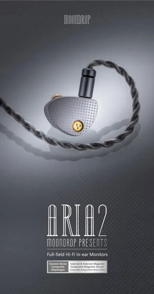 Наушники без микрофона Moondrop Aria 2 Blue 595946 фото