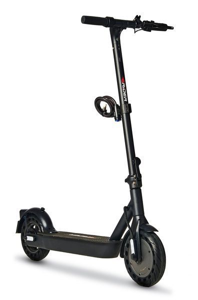 Електросамокат RIDER R10 Cross 30км 350Вт 10" Чорний 529624 фото