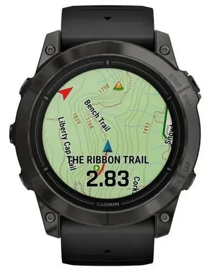 Смарт-часы Garmin Epix Pro Gen 2 51mm Slate Gray w. Black Band (010-02804-20/21) 612642 фото