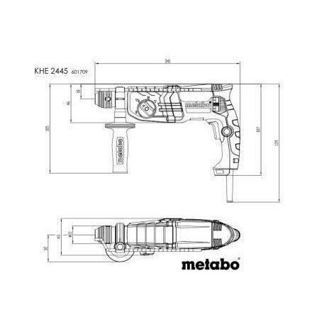 Перфоратор Metabo KHE 2445 (601709500) 034868 фото