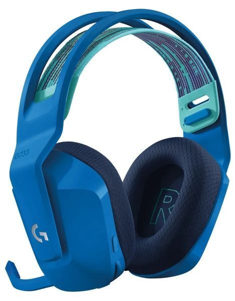 Комп'ютерна гарнітура Logitech Lightspeed Wireless RGB Gaming Headset G733 Blue (981-000943) 315349ua фото