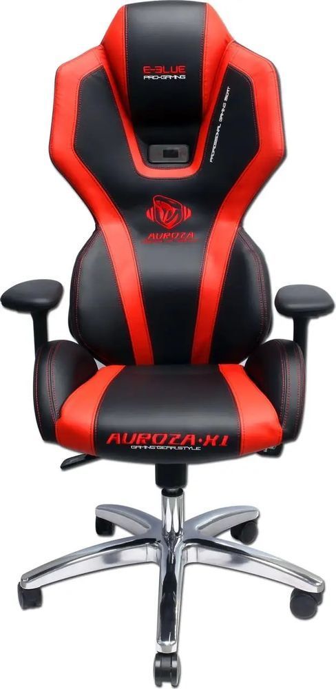 Компьютерное кресло для геймера E-Blue Auroza Black/Red 018991 фото