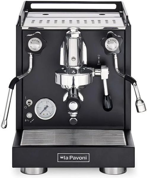 Ріжкова кавоварка еспресо La Pavoni New Cellini Classic Black (LPSCCB01EU) 610276 фото