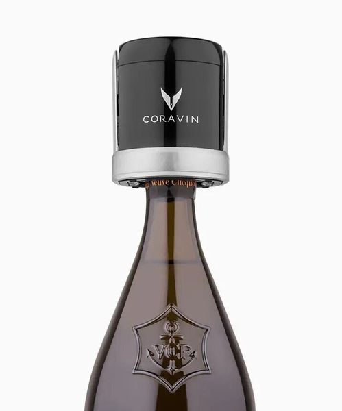 Система для зберігання вина CORAVIN Sparkling Чорно-срібний 1275722 фото