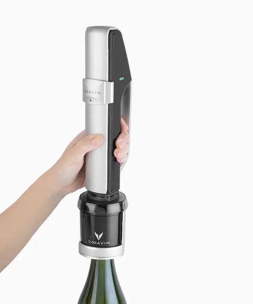 Система для зберігання вина CORAVIN Sparkling Чорно-срібний 1275722 фото