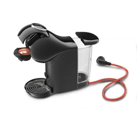 Капсульная кофеварка эспрессо Krups Genio S Plus Black KP340831 015751 фото