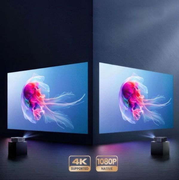 Проектор HEELLY PR-M7 Full HD (1920 X 1080) 1000 ANSI люмен, Wi-Fi, Bluetooth 2145781 фото