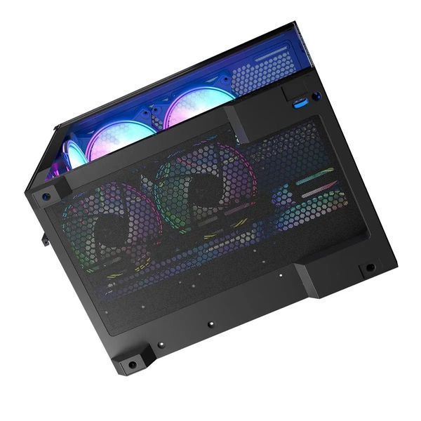 Корпус Modecom Volcano Panorama Apex ARGB 5F Midi Black (AT-PANORAMA-5F-ARGB-10-000000-0002) 018050 фото