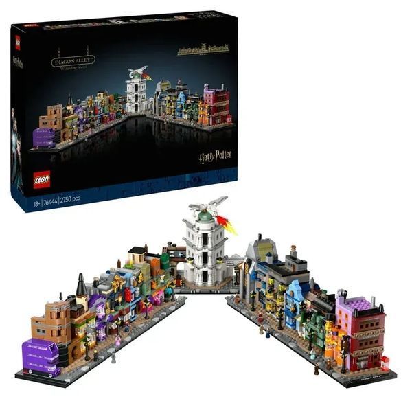Блоковий конструктор LEGO Harry Potter Алея Діаґон Чаклунські крамниці (76444) 613448 фото
