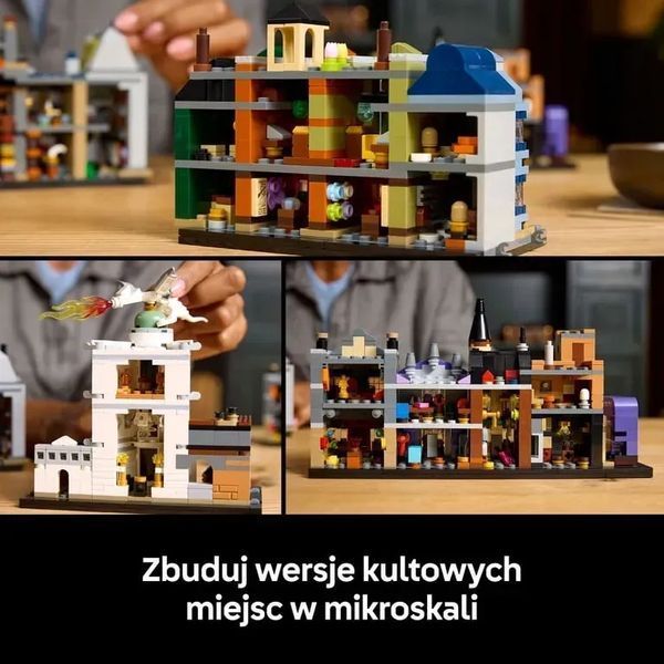 Блоковий конструктор LEGO Harry Potter Алея Діаґон Чаклунські крамниці (76444) 613448 фото