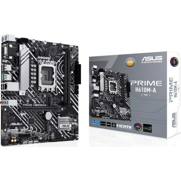 Материнская плата ASUS PRIME H610M-A-CSM (90MB1G20-M0EAYC) 022788 фото